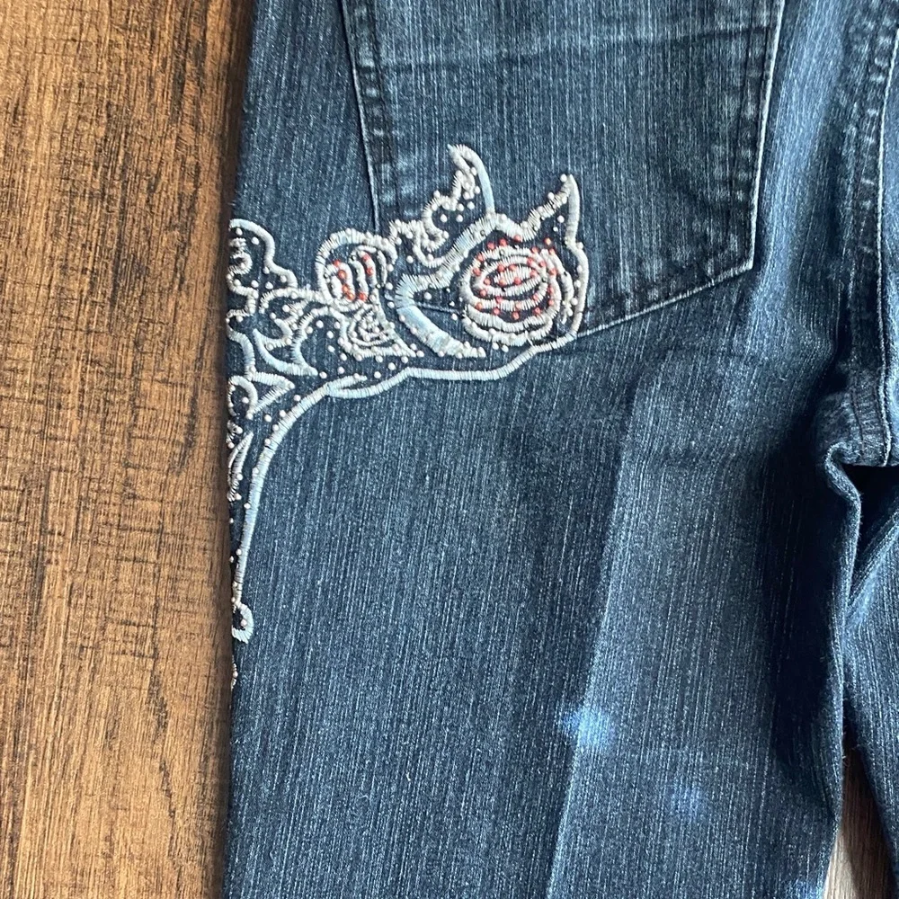 ❤️Route 66 Kids Dark Blue Jeans with Embroidered Detail